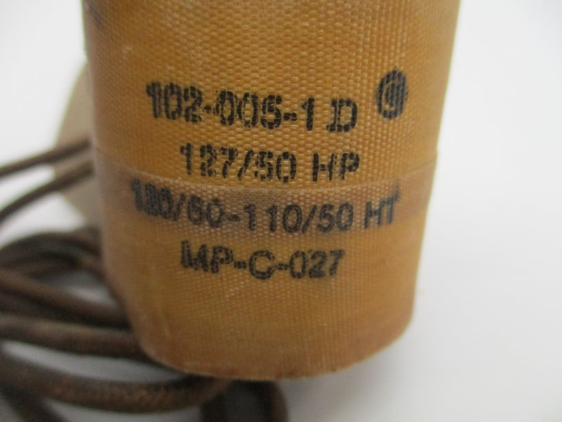 COIL 102-005-1D MP-C-027 110/120V NSNP