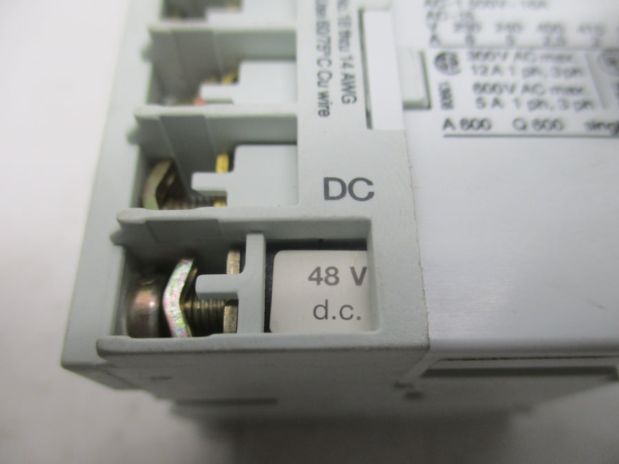 ALLEN BRADLEY 700DC-M310Z48 SER. A 48VDC (PKG OF 10) (BR/WH) NSMP