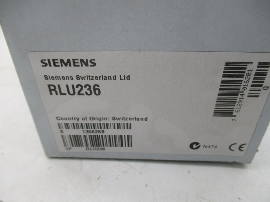 SIEMENS RLU236 250V 4A (AS PICTURED) NSMP