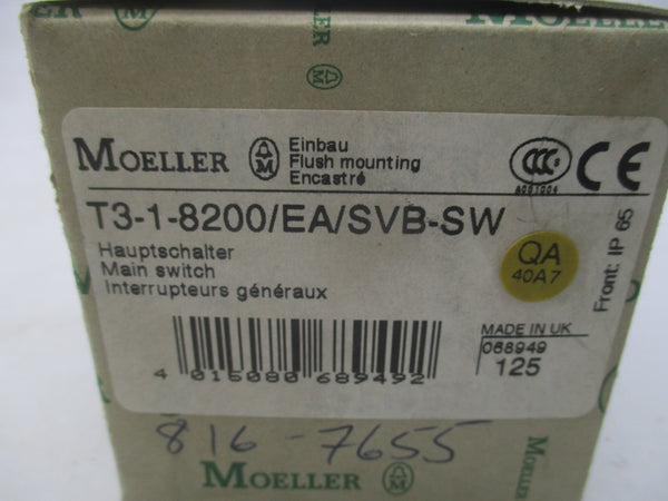 MOELLER T3-1-8200/EA/SVB-SW 500V 15A NSMP