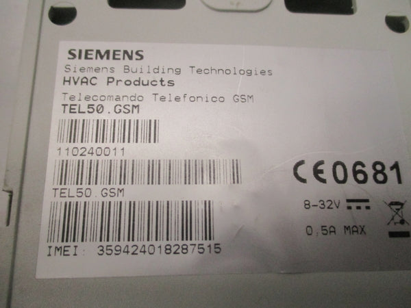 SIEMENS TEL50.GSM 8-32V 0.5A (AS PICTURED) UNMP