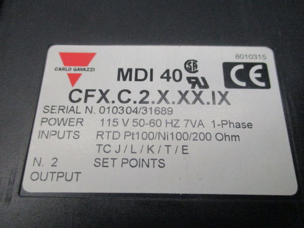 CARLO GAVAZZI MDI40CFX.C.2.X.XX.IX 115V UNMP