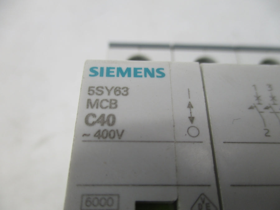 SIEMENS 5SY6340-7 400V 40A NSNP