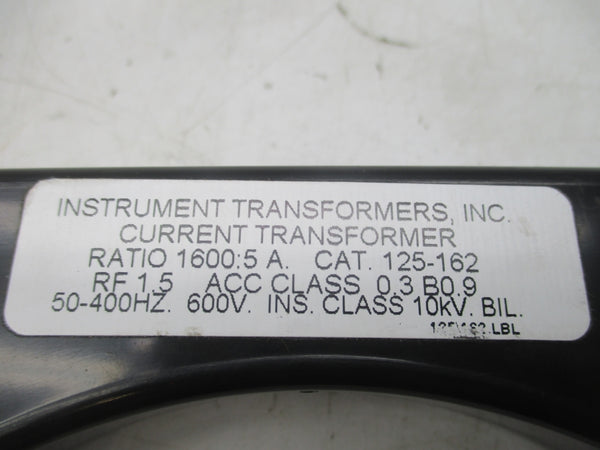 INSTRUMENT TRANSFORMERS 125-162 600V NSNP