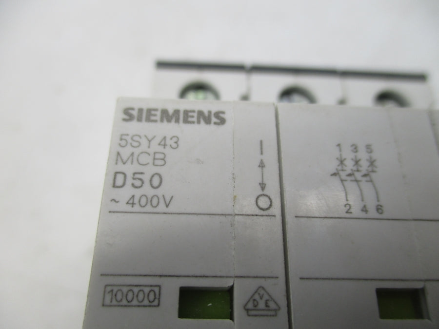 SIEMENS 5SY4350-8 400V 50A NSNP