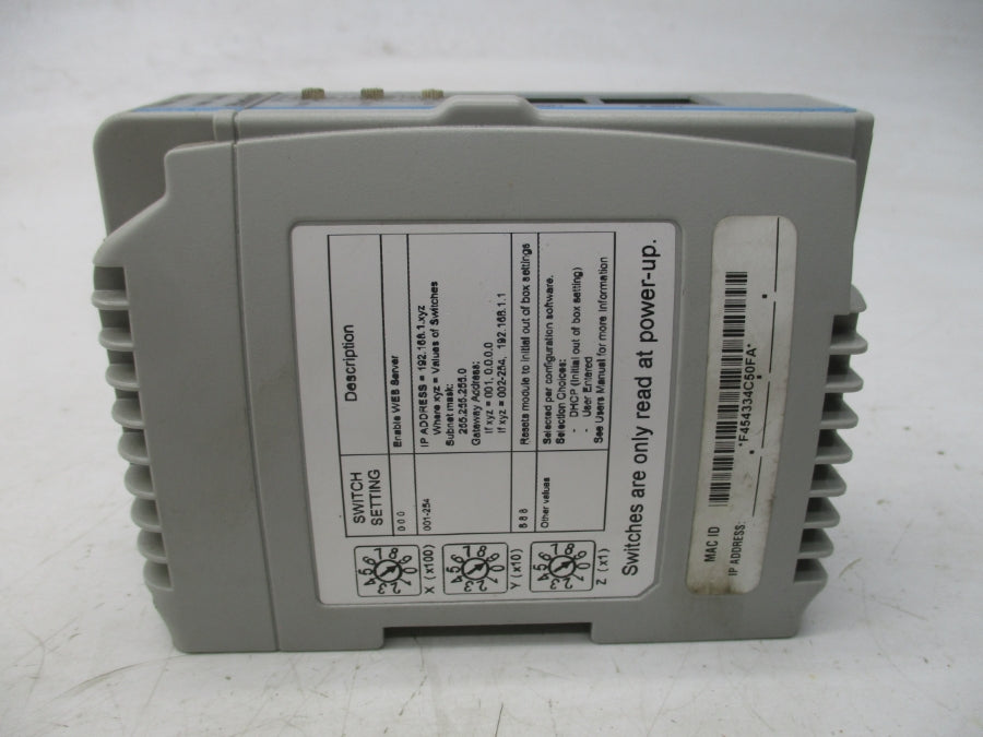 ALLEN BRADLEY 1769-AENTR SER. A F/W 1.001 24VDC 0A UNMP