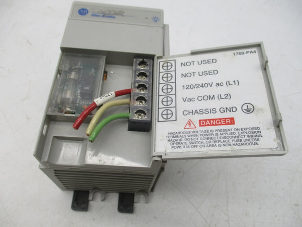 ALLEN BRADLEY 1769-PA4 SER. A 170-265VAC UNMP