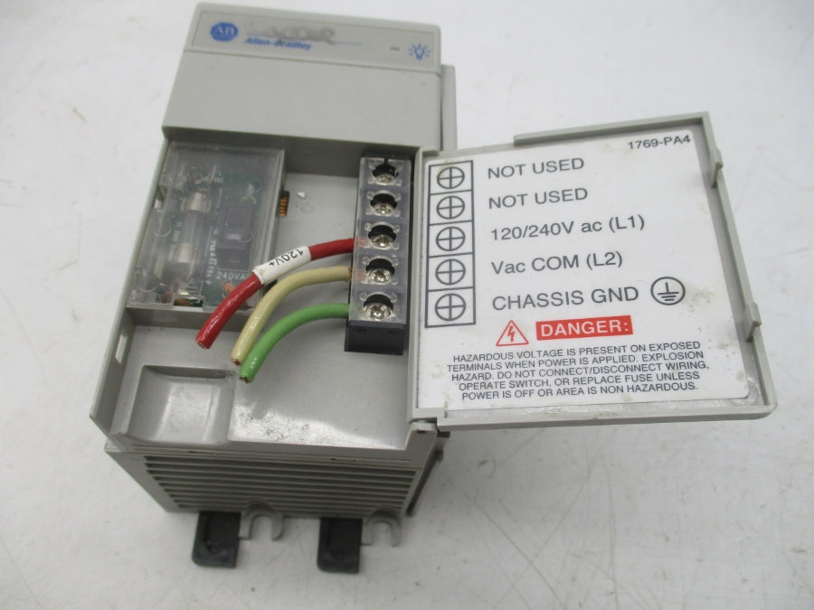 ALLEN BRADLEY 1769-PA4 SER. A 170-265VAC UNMP