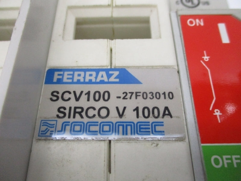 FERRAZ SCV100-27F03010 600VAC 400A (AS PICTURED) UNMP