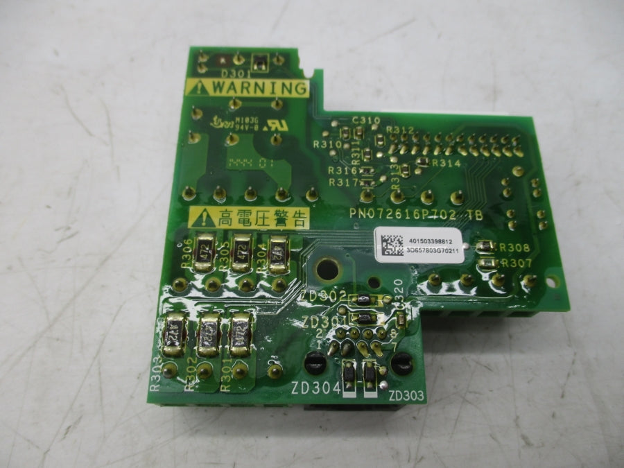 CIRCUIT BOARD PN072616P702 TB UNMP