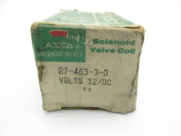 ASCO 27-463-3-D 12VDC NSMP