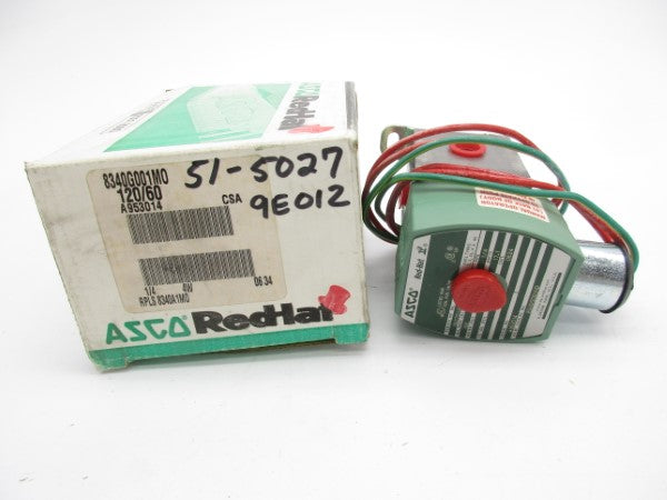 ASCO 8340G001MO 110/120V 150PSI 1/4" NSMP