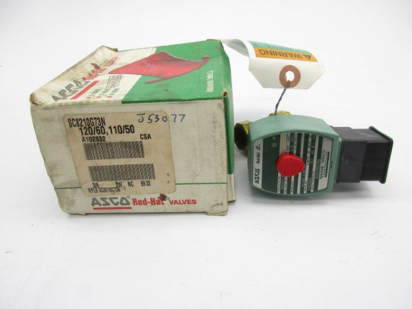 ASCO SC8210G73N 110/120V 5-150PSI 3/8" NSMP