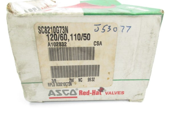 ASCO SC8210G73N 110/120V 5-150PSI 3/8" NSMP