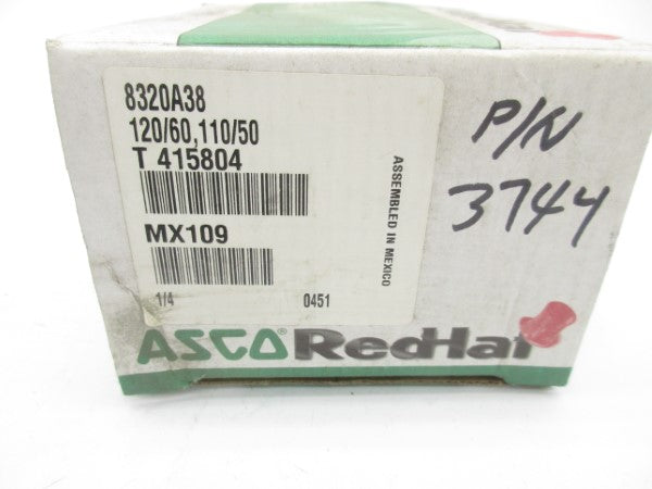 ASCO 8320A38 110/120V 40PSI 1/4" NSMP