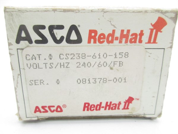 ASCO 238610-158D 220/240V NSMP