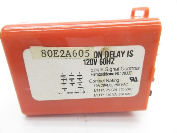 EAGLE SIGNAL 80E2A605 120V 10A NSMP