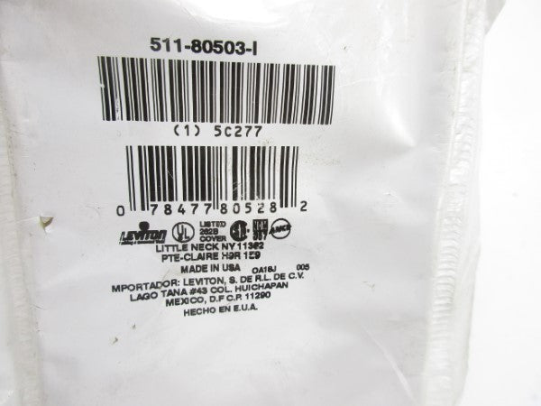 LEVITON 511-80503-I 5C277 NSMP