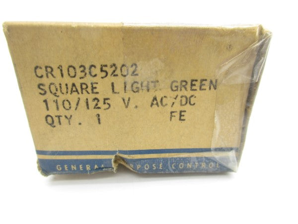 GENERAL ELECTRIC CR103C5202 110/125VAC/DC (AS PICTURED) NSMP