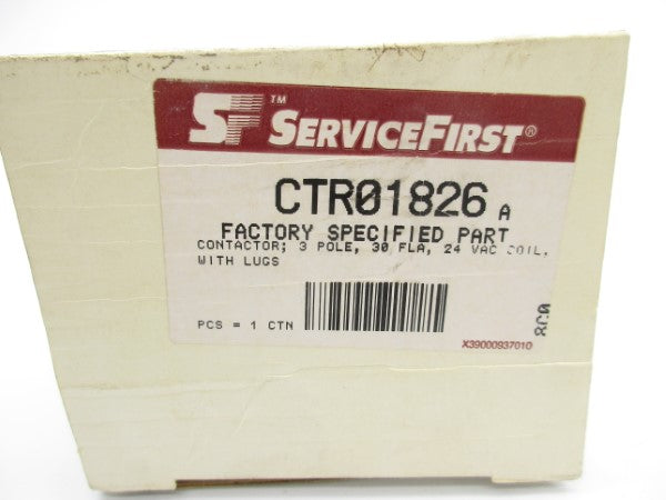 SERVICE FIRST CTR01826 24VAC 30A NSMP