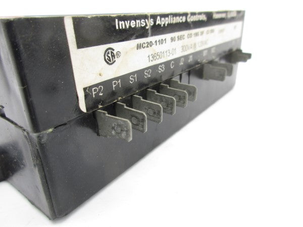 INVENSYS MC20-1101 13650113-01 120VAC 90S UNMP