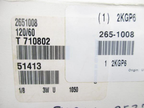 SIEMENS 2651008 120V 50PSI NSMP