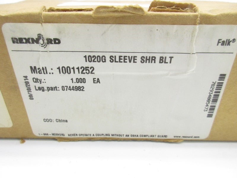 REXNORD 10011252 0744982 NSMP