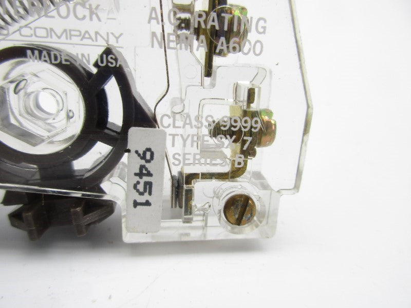 SQUARE D 9999SX-7 SER. B NSNP