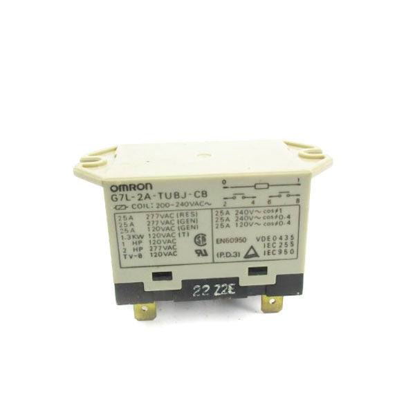 OMRON G7L-2A-TUBJ-CB 200-240VAC 25A NSMP