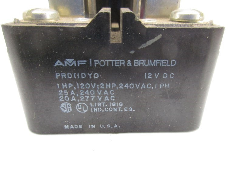 POTTER&BRUMFIELD PRDIIDYO 12VDC 25A NSNP