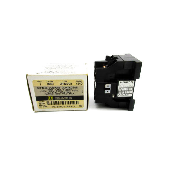 SQUARE D 8910DP32V02 SER. A 110/120V 40A NSMP