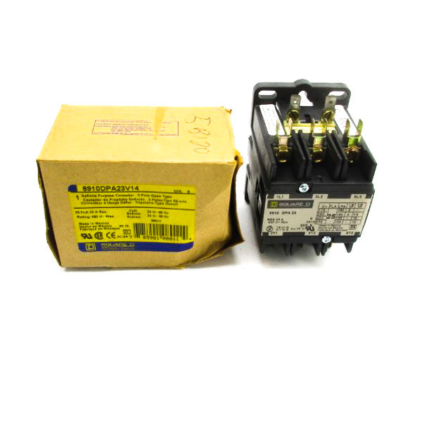 SQUARE D 8910DPA23V14 SER. B 24V 35A NSMP