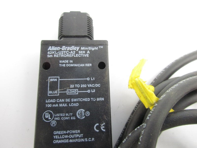 ALLEN BRADLEY 42KL-U2TC-A2 SER. A 22-250VAC/DC UNMP