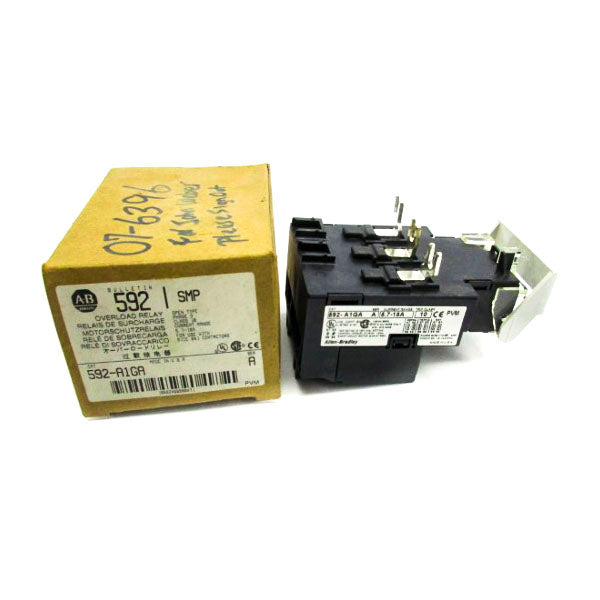 ALLEN BRADLEY 592-A1GA SER. A 600V 5.7-18A (BR/WH) NSMP
