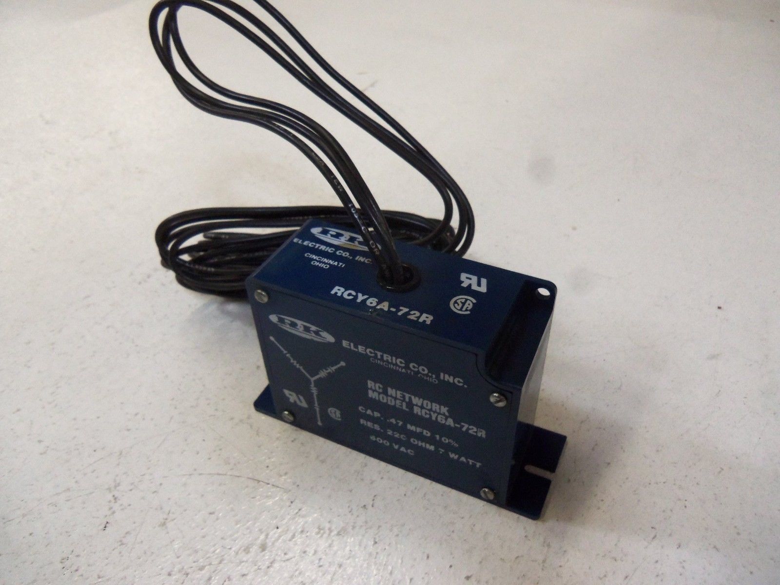 R-K ELECTRIC RC NETWORK RCY6A-72R UNMP