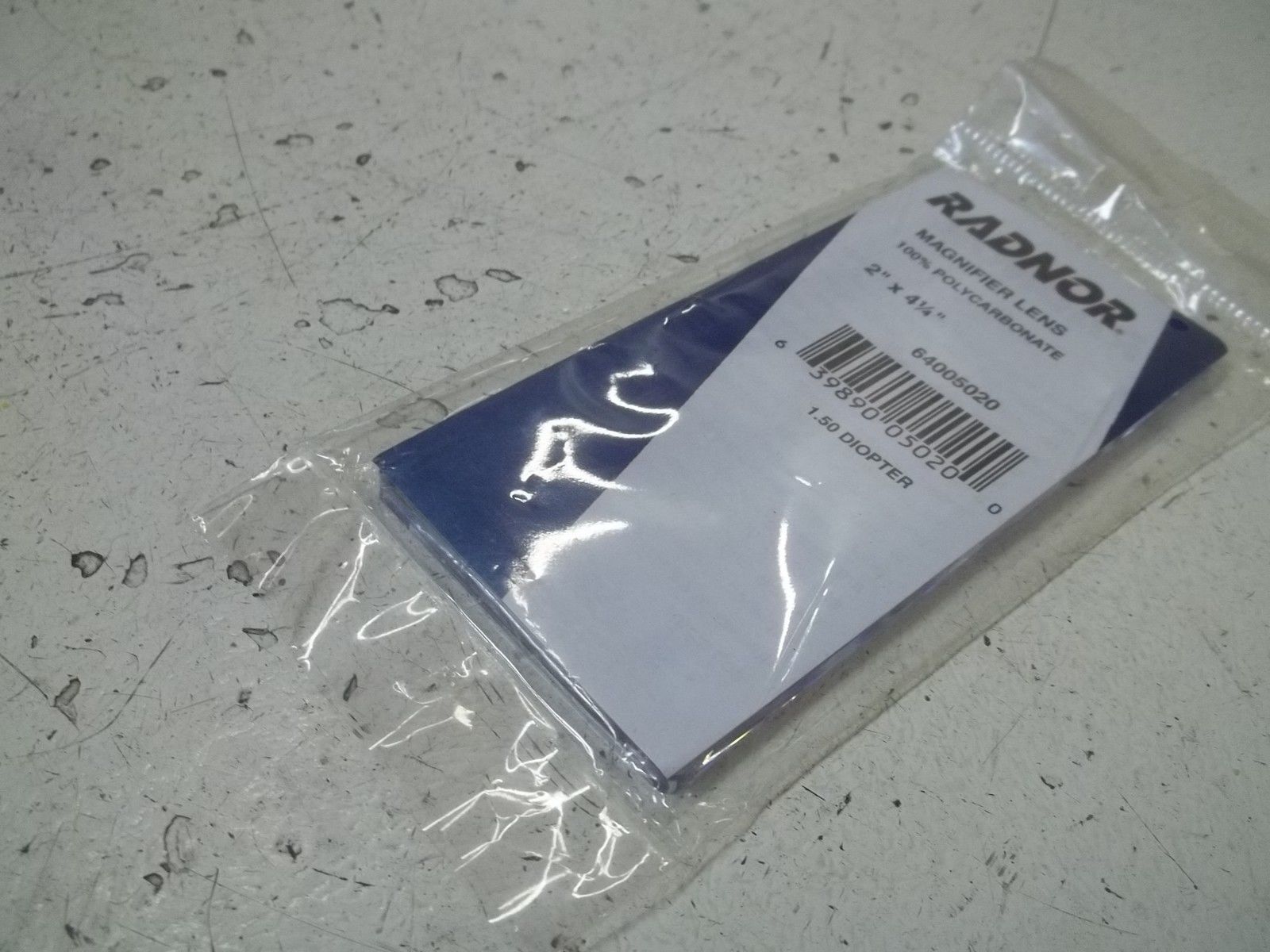 RADNOR 64005020 MAGNIFIER LENS 1.50 DIOPTER NSMP