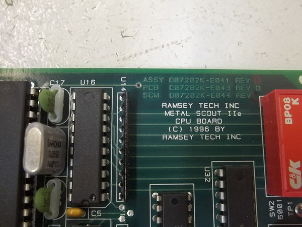 RAMSEY TECH D07282K-E041 C07282K-E043 COMMUNICATION BOARD UNMP