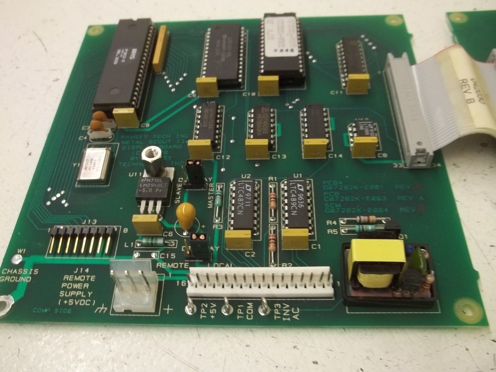 RAMSEY D07282K-E061 C07282K-E063 D07282K-E064 DISPLAY BOARD ASSEMBLY UNMP