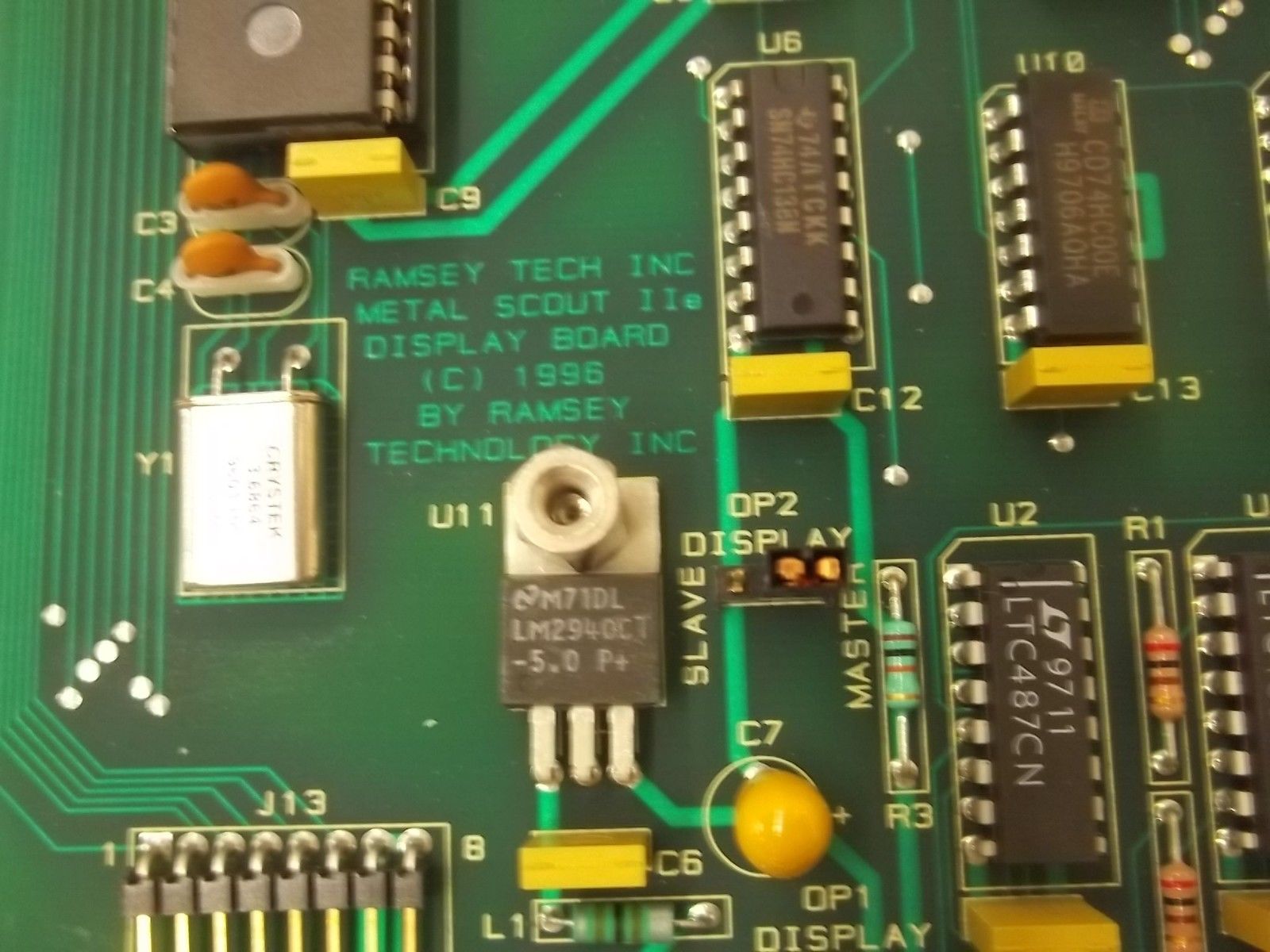 RAMSEY D07282K-E061 C07282K-E063 D07282K-E064 DISPLAY BOARD ASSEMBLY UNMP