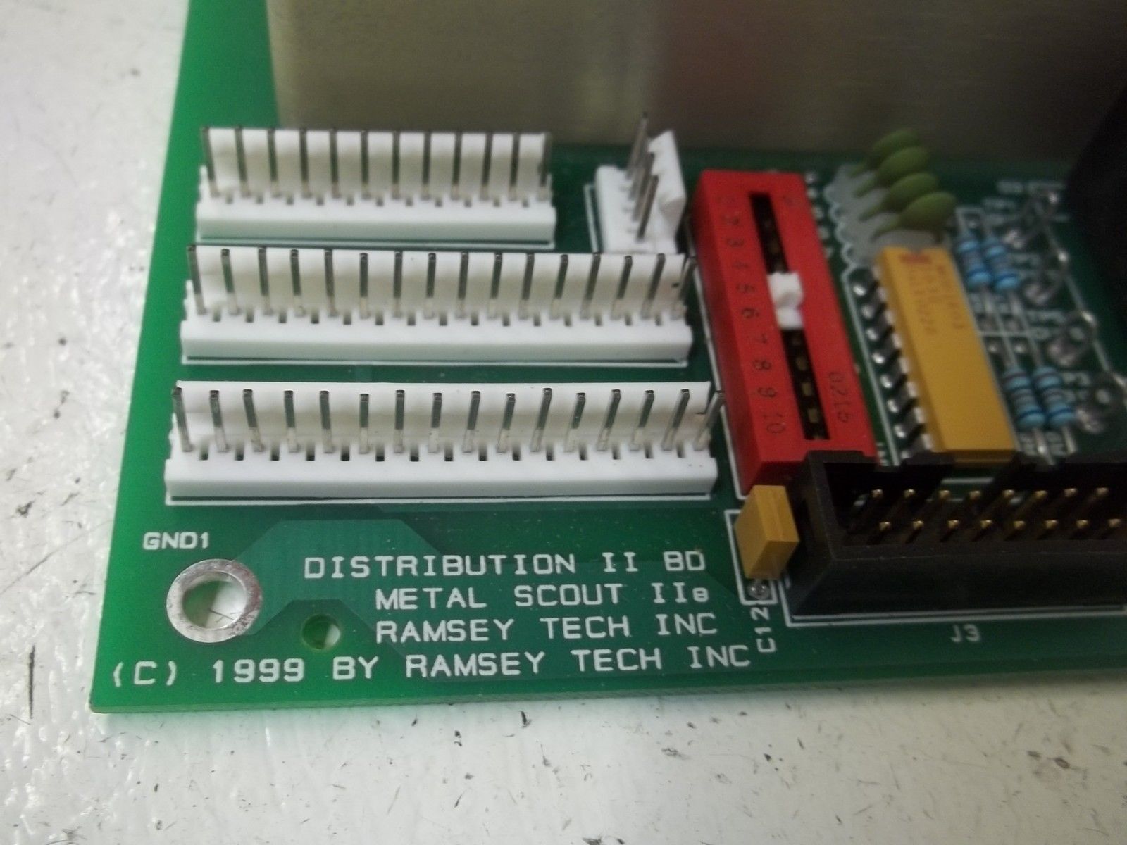 RAMSEY D07282K-E141 DISTRIBUTION II BOARD UNMP