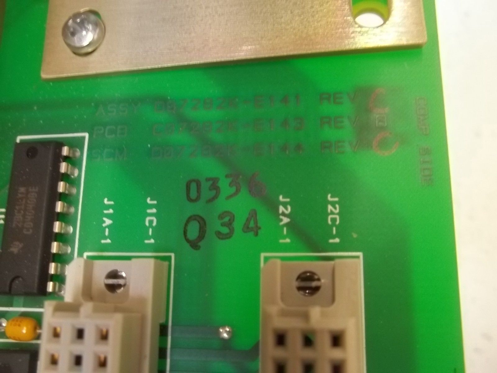 RAMSEY D07282K-E141 DISTRIBUTION II BOARD UNMP