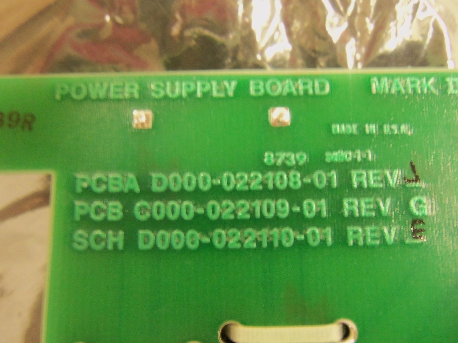 RAMSEY PCBA-D000-022108-01 REV.J NSNP