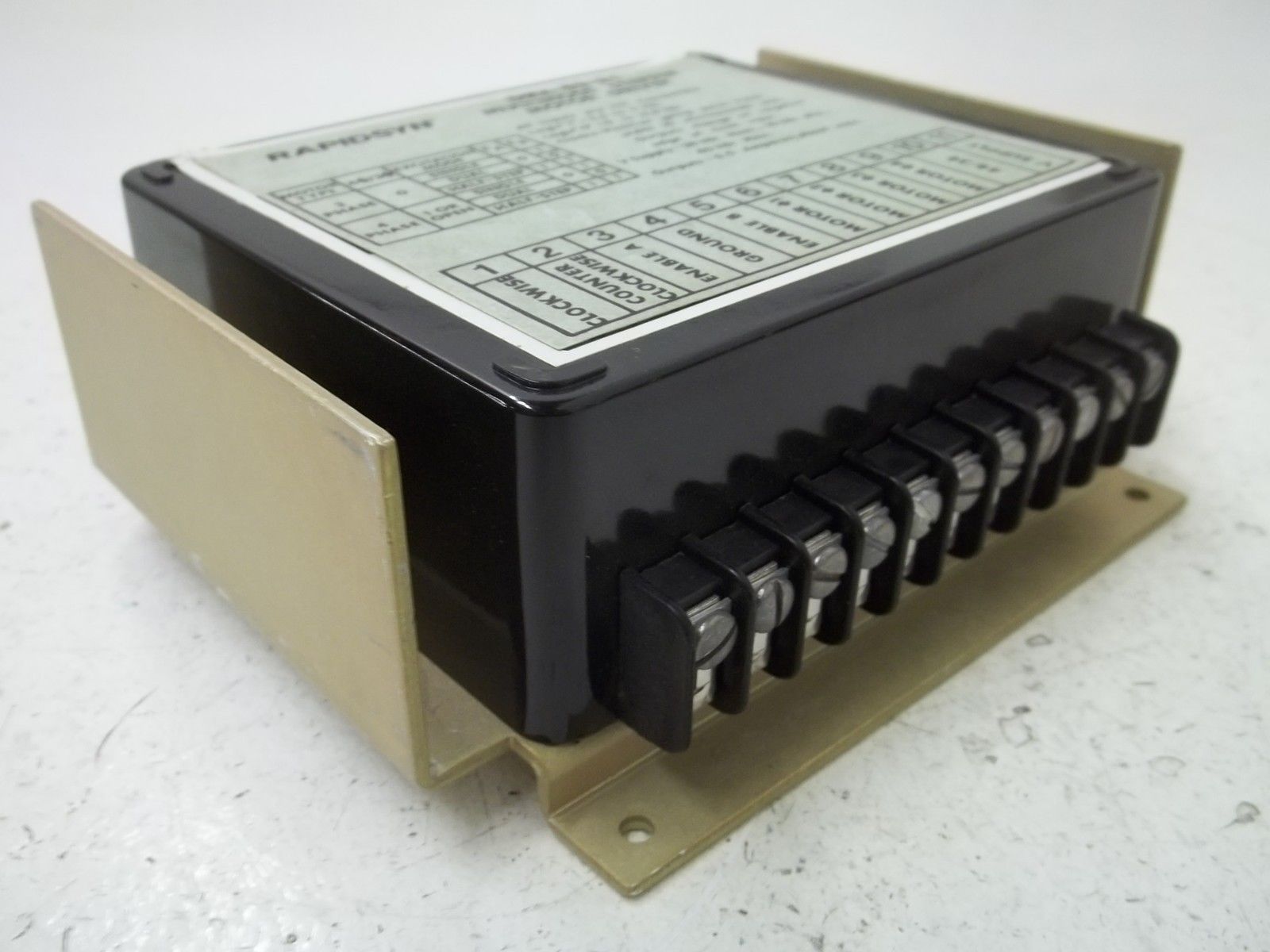 RAPIDSYN DMA-63-21 MULTIMODE STEPPER MOTOR DRIVE UNMP