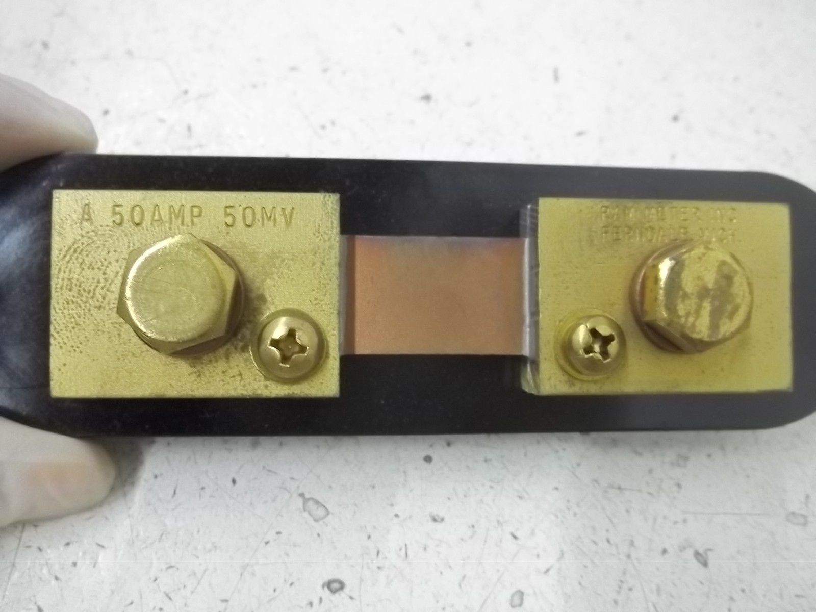 RAW METER INC. 50A 50MV CURRENT SHUNT NSMP