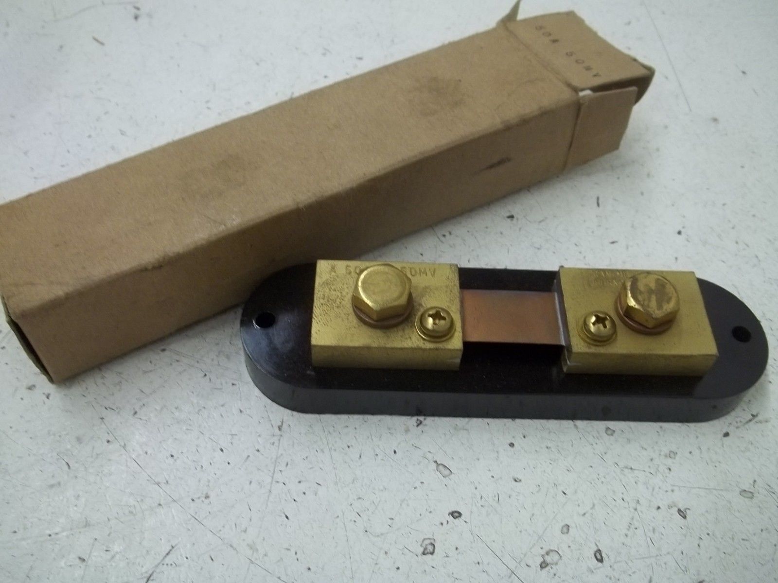 RAW METER INC. 50A 50MV CURRENT SHUNT NSMP