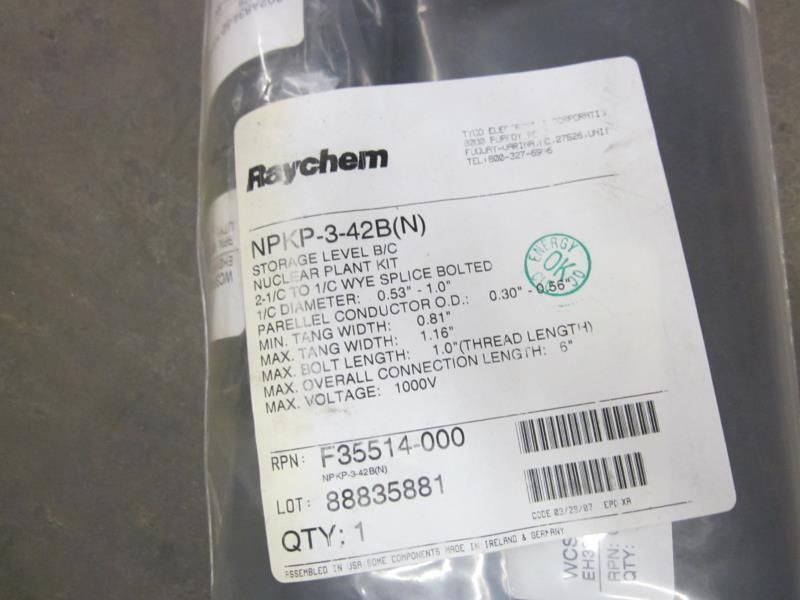 RAYCHEM NPKP-3-42B(N) NUCLEAR POWER PLANT KIT  NSMP