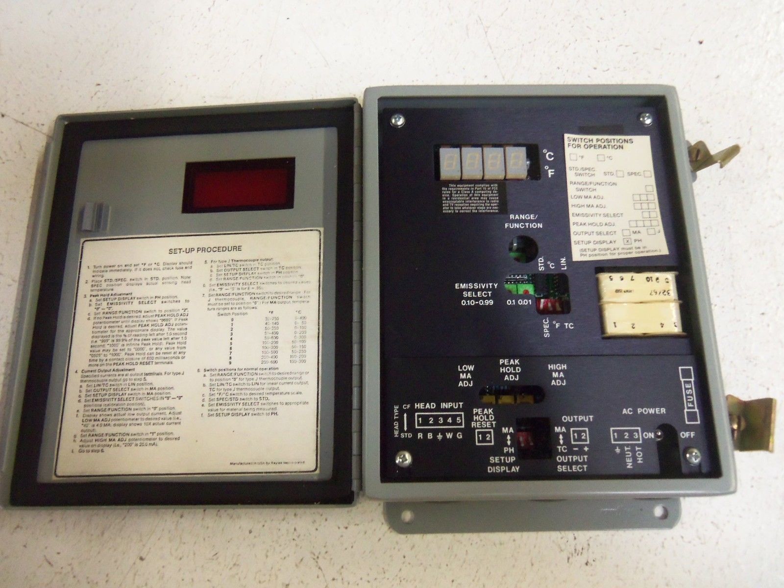 RAYTEK T2BP7A THERMALERT UNMP