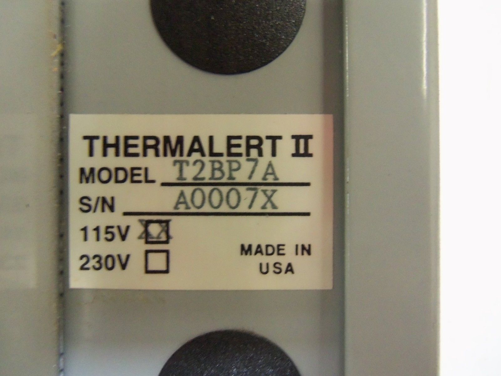 RAYTEK T2BP7A THERMALERT UNMP