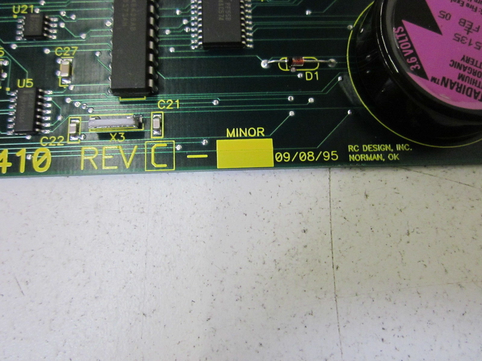 BURFORD CO1410 CONTROL PROCESS UNIT BOARD NSNP