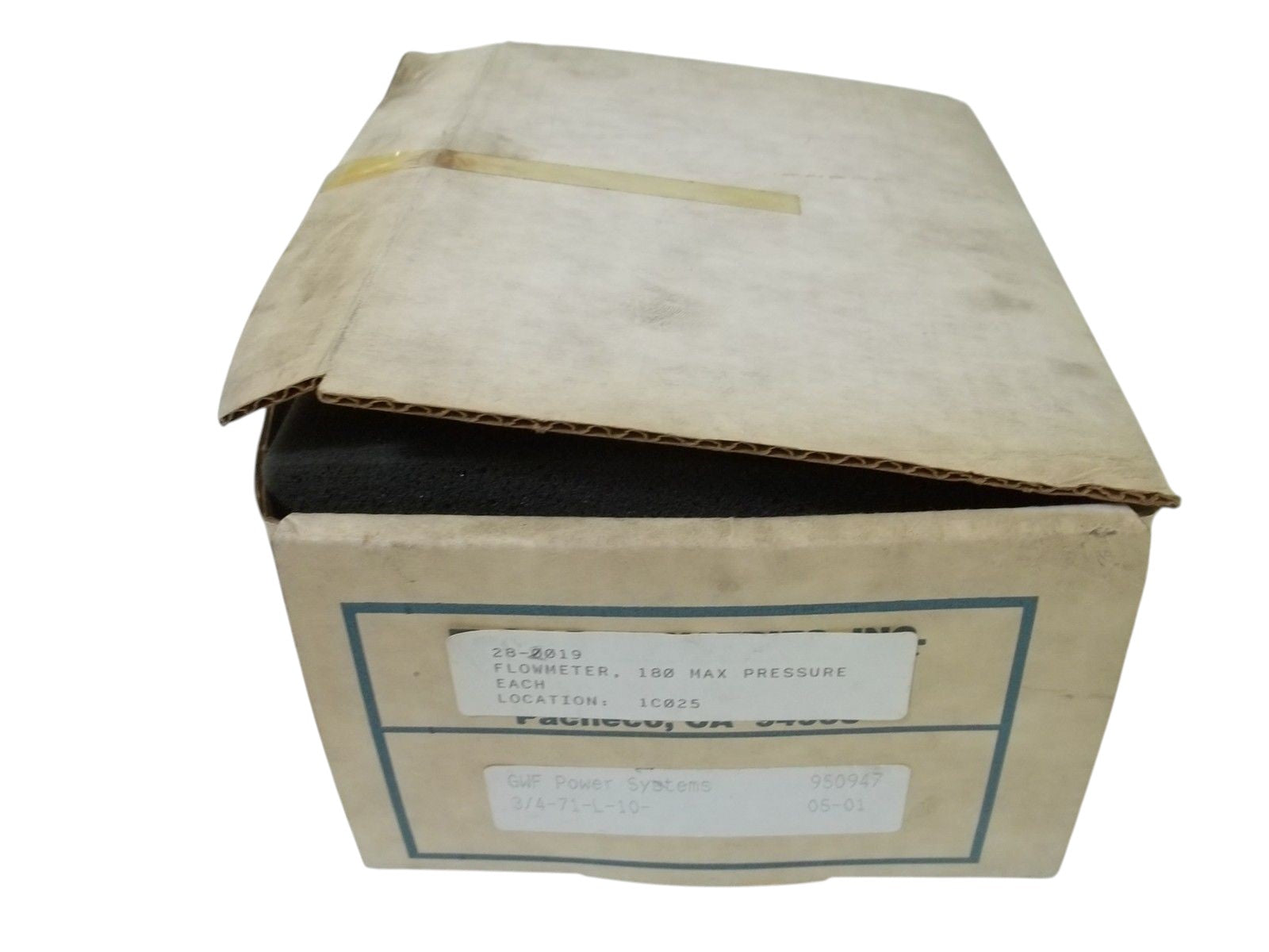 RCM INDUSTRIES 3/4-71-L-10 GAUGE 0-10 NSMP